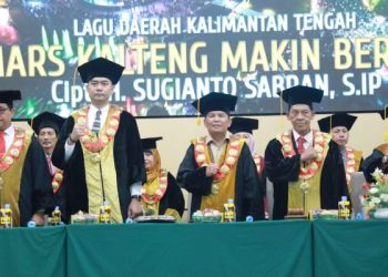 UIN Palangka Raya Kukuhkan Empat Guru Besar