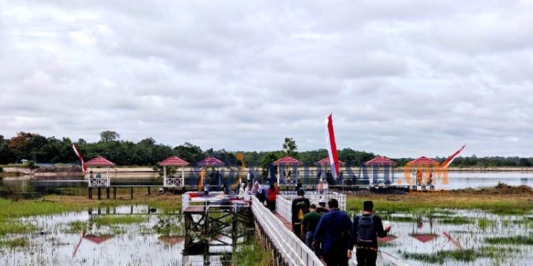 Kafilah MTQH XXXIII Manfaatkan Waktu Senggang Kunjungi Objek Wisata Barito Utara