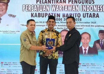 Bupati Barito Utara Tekankan Peran Strategis Wartawan dalam Mendukung Pembangunan Daerah