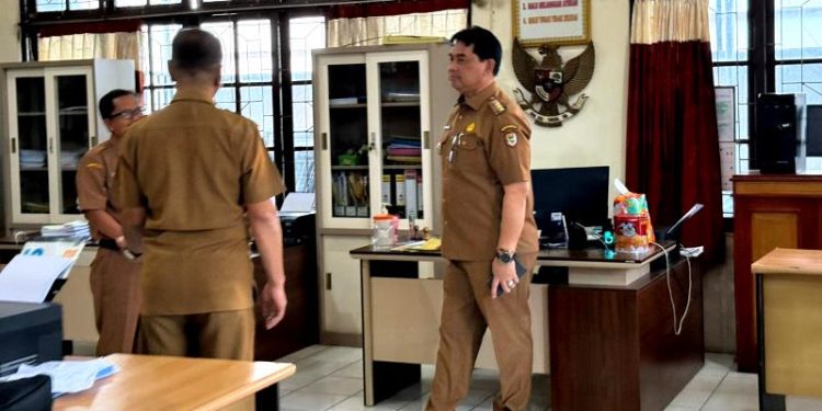 Bupati Barito Utara Sidak BPKA, Tekankan Disiplin dan Profesionalisme ASN
