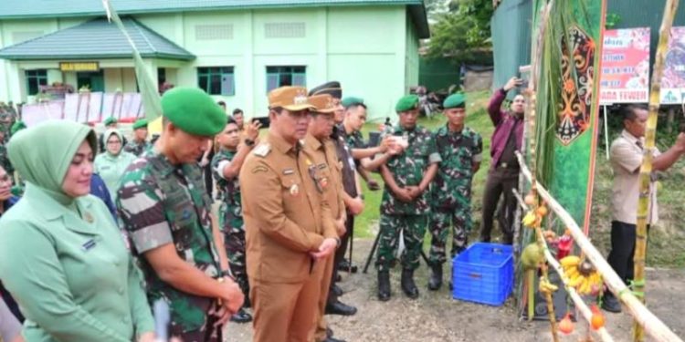 Barito Utara Sambut Dandim 1013/Muara Teweh yang Baru dengan Prosesi Adat Potong Hompong