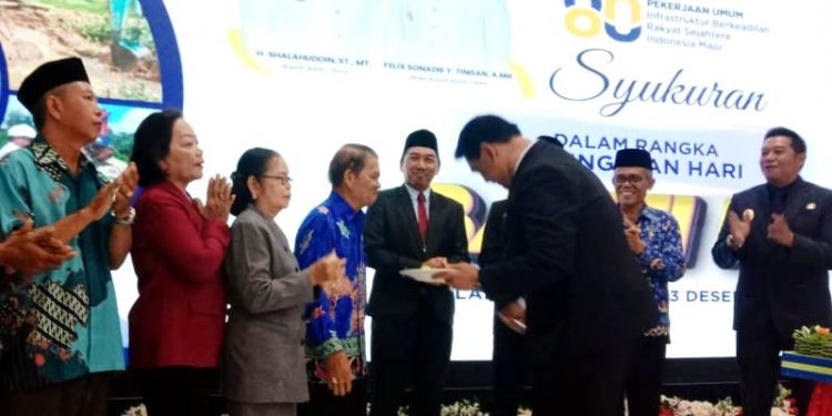 Bupati Barito Utara Apresiasi Purnawirawan PUPR di Hari Bakti ke-80