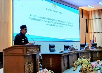 Bupati Barito Utara Sampaikan Rancangan APBD 2026 dengan Pendapatan Rp3,13 Triliun