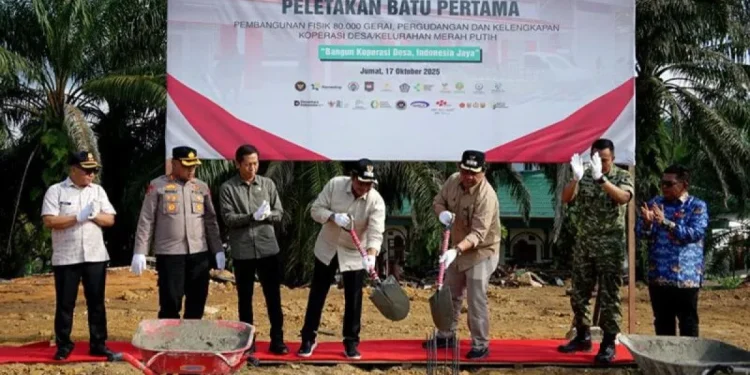 Koperasi Merah Putih Dibangun di Barito Utara, Jadi Penggerak Ekonomi Desa