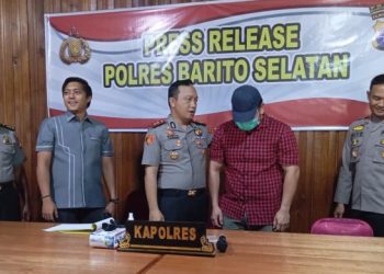 Heboh Curas di Pasar Lama Buntok, Polisi Pastikan Peristiwa Direkayasa