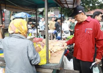 Jelang Ramadan, Pemprov Kalteng Pastikan Harga Pangan Stabil Saat Sidak Pasar