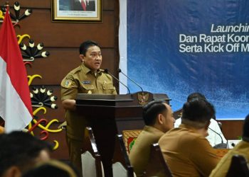 Wagub Kalteng Luncurkan Aplikasi E-PAHARI dan EDC Bank Kalteng, Dorong Digitalisasi Transaksi Daerah