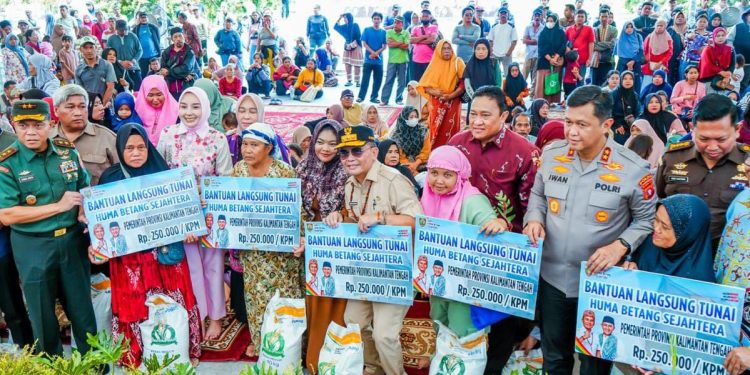 Pemprov Kalteng Luncurkan Bantuan Pangan dan Gerakan Pangan Murah Jelang Lebaran