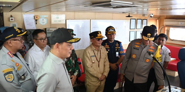 Arus Mudik Mulai Meningkat, Gubernur Kalteng Cek Kesiapan Pelabuhan Sampit