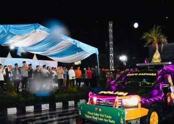 Gubernur Kalteng Buka Pawai Takbiran, Semarakkan Menyambut Hari Raya Idul Fitri 1447 H di Palangka Raya