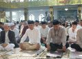 Gubernur dan Wagub Kalteng Sholat Idulfitri di Masjid Raya Darusallam