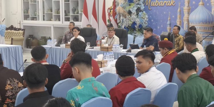 OKP dan BEM Bertemu Gubernur, Bahas Masa Depan Pembangunan Kalteng