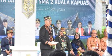 Plt Sekda Kalteng Tinjau SMA 2 Kuala Kapuas