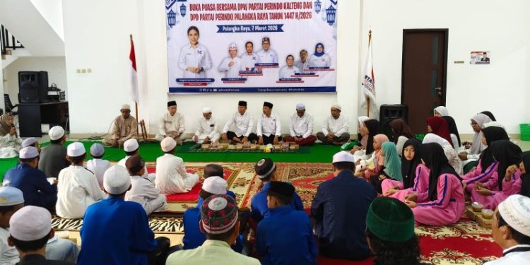 Partai Perindo Gelar Buka Puasa Bersama Anak Panti Asuhan di Palangka Raya
