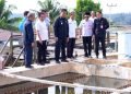 Sidak PDAM Muara Teweh, Bupati Shalahuddin Cek Langsung Kualitas dan pH Air
