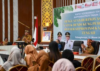 Wakili Gubernur, Plt Sekda Kalteng Buka Rakortek Riset dan Inovasi Daerah 2026