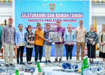 Gubernur Kalteng Sambut Parlemen Inggris, Bahas Kerja Sama Lingkungan