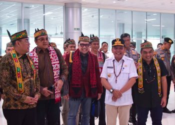 Gubernur Kalteng Sambut Ketua Komisi II DPR RI dan Wamen ATR/BPN di Palangka Raya