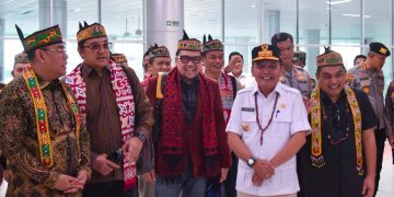 Gubernur Kalteng Sambut Ketua Komisi II DPR RI dan Wamen ATR/BPN di Palangka Raya