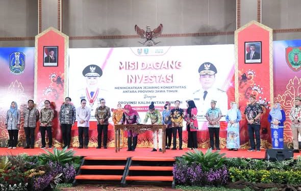 Kalteng dan Jatim Teken MoU Misi Dagang dan Investasi 2026