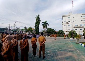 Pimpin Apel, Bupati Barut Minta ASN RSUD Tingkatkan Profesionalisme