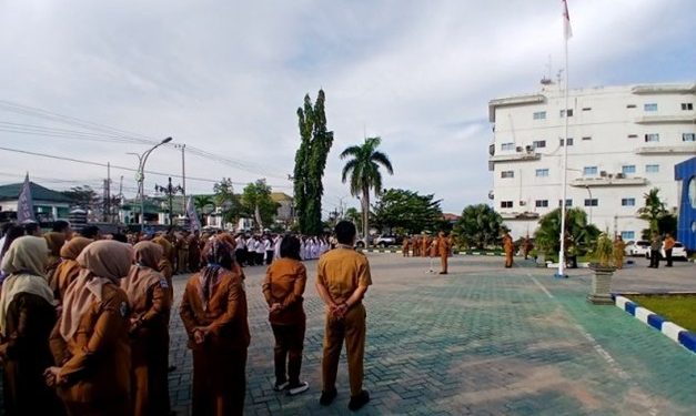 Pimpin Apel, Bupati Barut Minta ASN RSUD Tingkatkan Profesionalisme