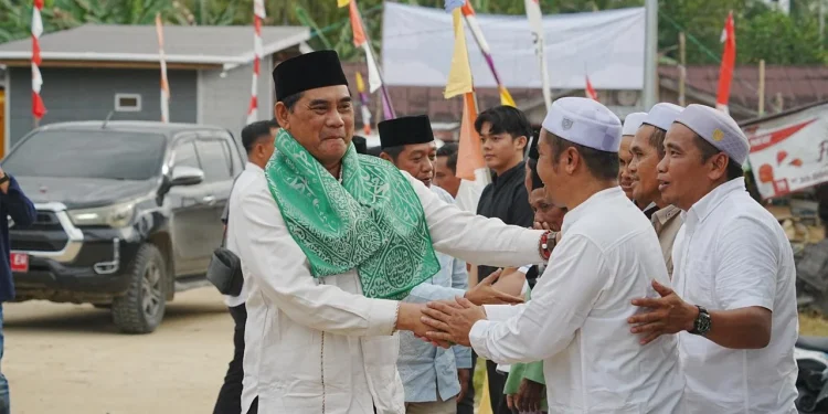 Hangatnya Sambutan Warga Batu Raya I dalam Safari Ramadan Pemkab Barut