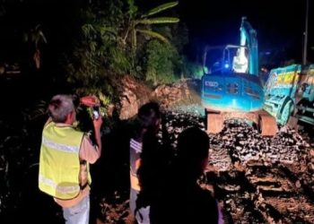 Pemkab Barito Utara lakukan penanganan darurat Jalan Malawaken