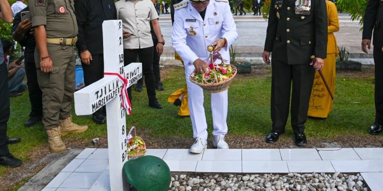 Peringati Hari Jadi Kalteng, Pemprov Gelar Ziarah di TMP Sanaman Lampang
