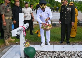 Peringati Hari Jadi Kalteng, Pemprov Gelar Ziarah di TMP Sanaman Lampang