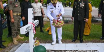Peringati Hari Jadi Kalteng, Pemprov Gelar Ziarah di TMP Sanaman Lampang