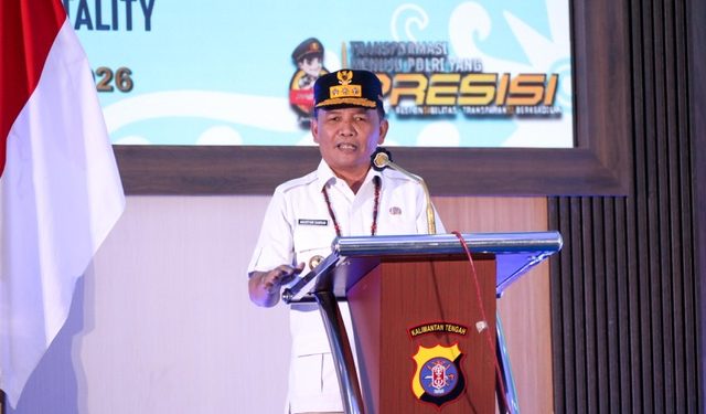 Gubernur Kalteng Dorong Sinergi Wujudkan Zero Accident dan Zero Fatality