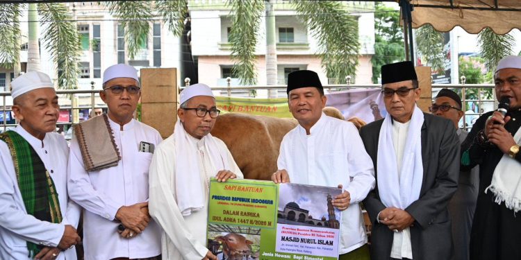 Gubernur Agustiar Sabran: Iduladha Momentum Perkuat Kepedulian Sosial