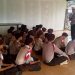 Satlantas Polres Tanah Laut Sosialisasi Keselamatan Berlalu Lintas ke Anggota Pramuka Saka Bhayangkara