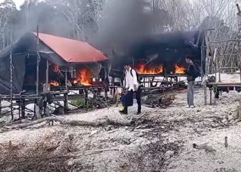 Polres Barut Tutup Tambang Emas Ilegal di Belakang SMAN 2 Muara Teweh