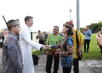 Pj Sekda Kalteng Sambut Kedatangan Sekretaris Duta Besar Vatikan