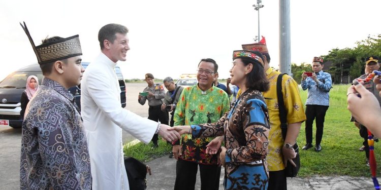 Pj Sekda Kalteng Sambut Kedatangan Sekretaris Duta Besar Vatikan