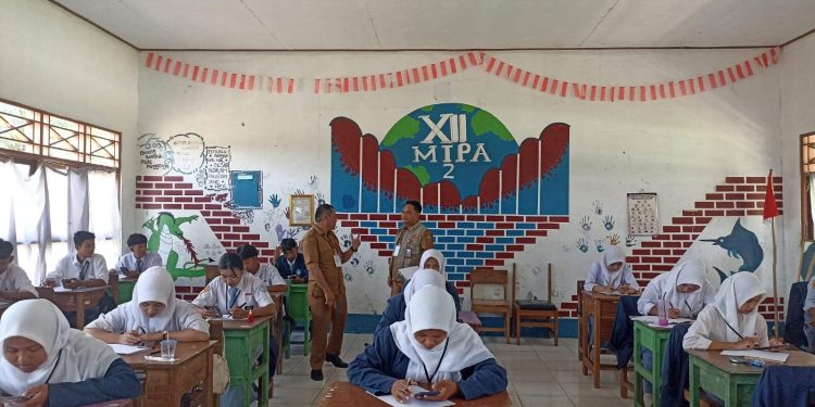 Monitoring PSAJ Digital di SMAN 2 Maliku