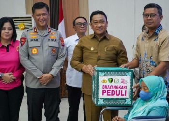 Wagub Kalteng Hadiri Puncak Bakti Kesehatan Hari Bhayangkara ke-80