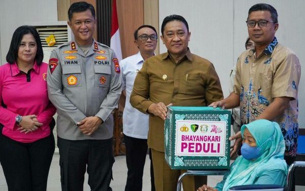 Wagub Kalteng Hadiri Puncak Bakti Kesehatan Hari Bhayangkara ke-80