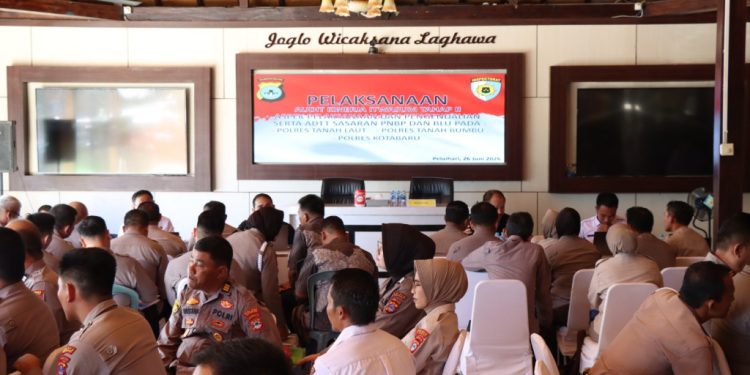 Polres Tanah Laut Tuan Rumah Audit Kinerja Itwasum Polri Tahap II