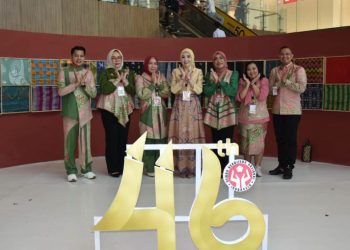 Dekranasda Kalteng Tampilkan Produk Unggulan pada HUT ke-46 Dekranas di Makassar