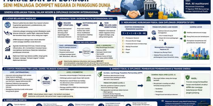 Fiskal dan Diplomasi: Seni Menjaga Dompet Negara di Panggung Dunia