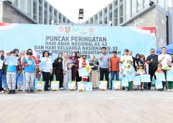 Gubernur Kalteng Tekankan Peran Keluarga Cetak Generasi Emas