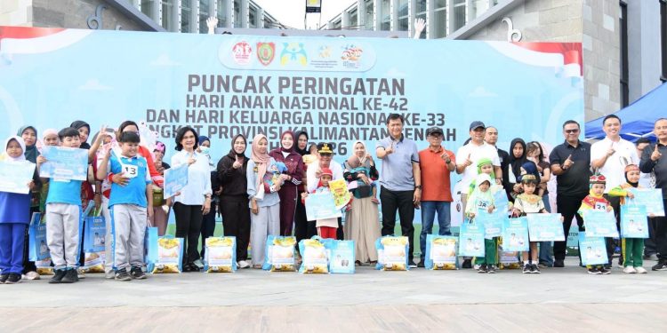 Gubernur Kalteng Tekankan Peran Keluarga Cetak Generasi Emas