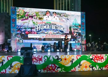 Huma Betang Night Semarakkan HUT Kota Palangka Raya, Gubernur Ajak Terus Membangun