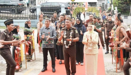 Pemerintah Kabupaten Barito Utara Sambut Kedatangan Kepala Kejaksaan Negeri yang Baru