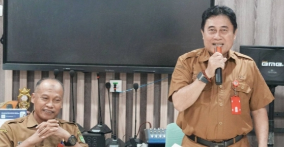 Sertijab lingkup Diskominfosandi Barito Utara, Momentum Kontribusi Nyata Bangun Daerah