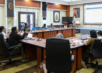 Komisi Informasi Kalteng Matangkan Persiapan Monev Keterbukaan Informasi Publik 2026