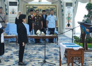 Linae Victoria Aden Resmi Jabat Sekda Kalteng, Gubernur Tekankan Integritas dan Kolaborasi